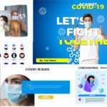 Against COVID-19 powerpoint templates