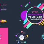 Free Dark PowerPoint Template with Animated Infographics