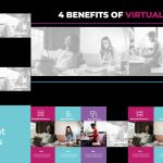 Free PowerPoint Template Featuring Morph Transitions for 4-Step Processes