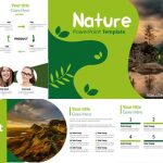 Green Slides for powerpoint templates presentation