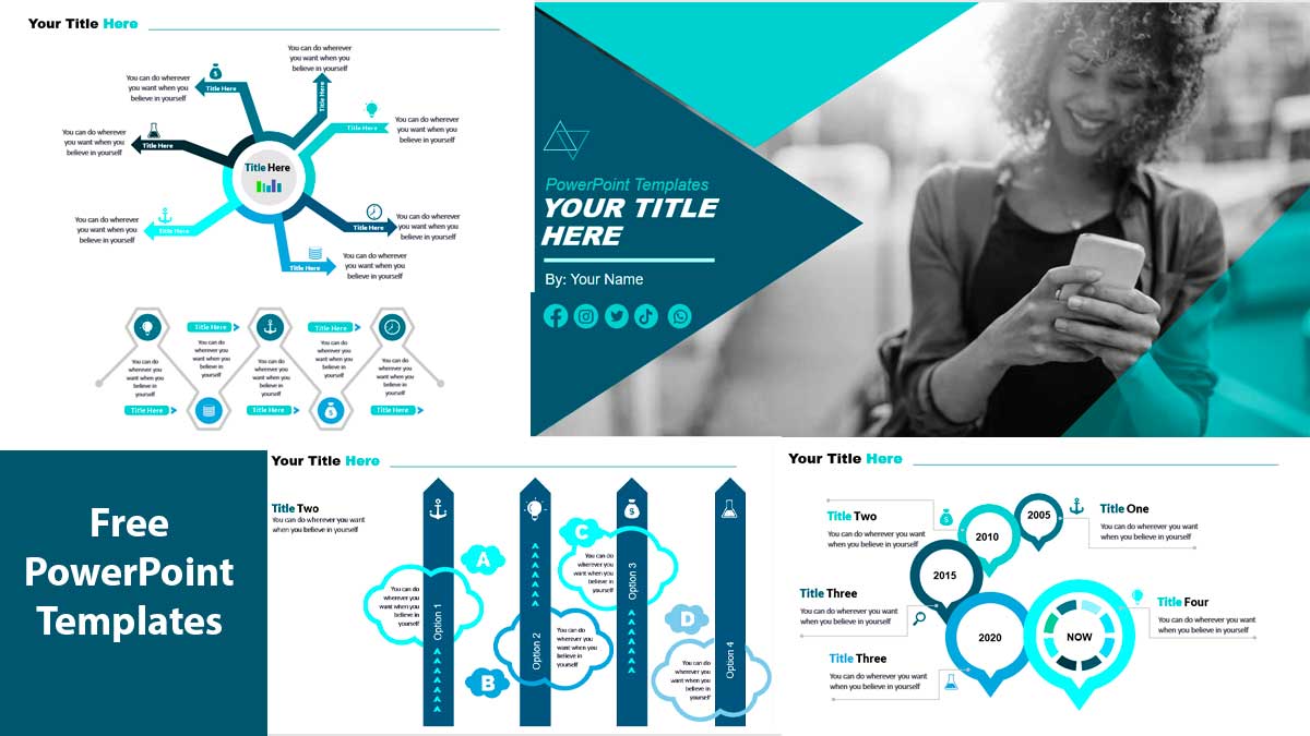Preview Calderas PowerPoint Templates for Businesss