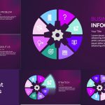 circle infographic on powerpoint with animation