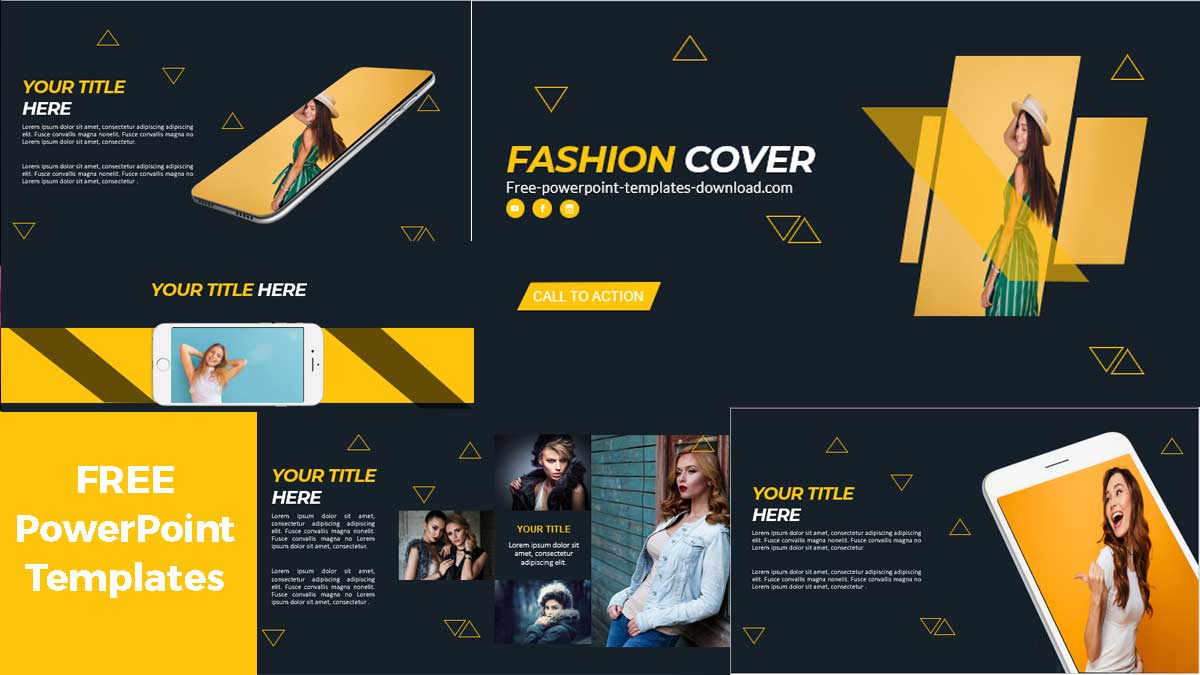 Preview Fashion Presentation in PowerPoint Templates