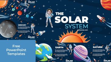 the solar system powerpoint template for free