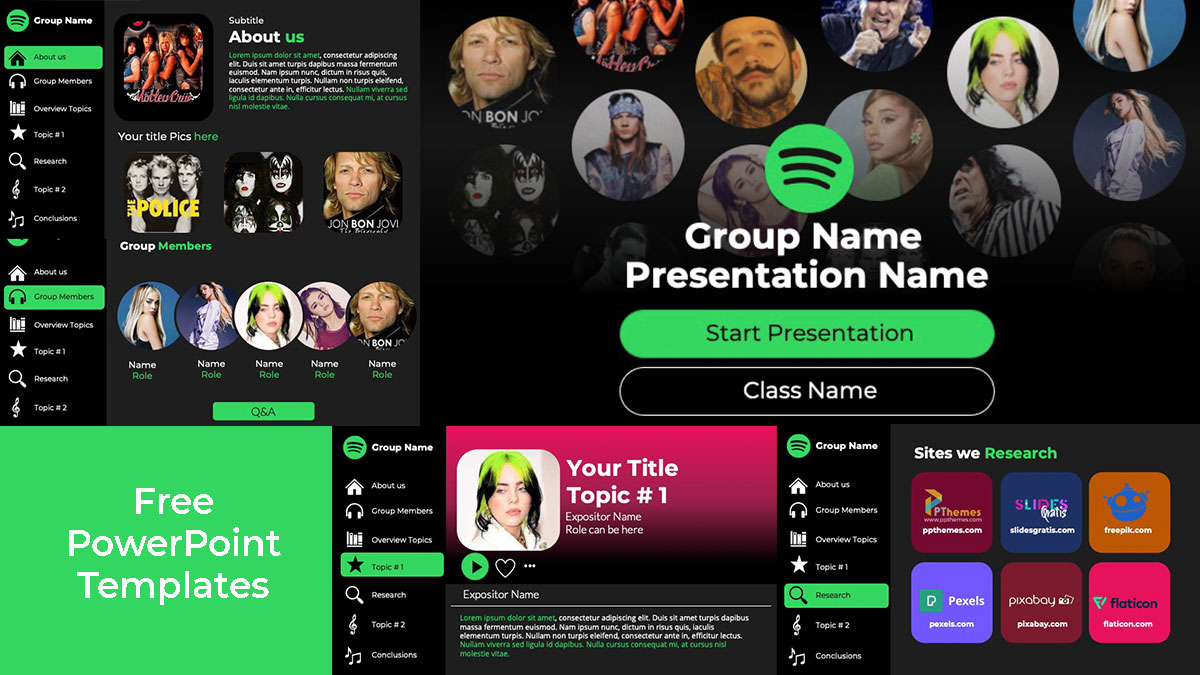 Spotify Tour Lineup Template Free Infoupdate Spotify Tour Lineup Template Free Infoupdate