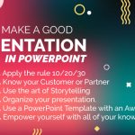 how to make a good presentation in powerpoint