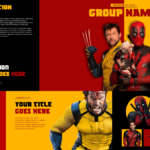 Deadpool & Wolverine-Inspired PowerPoint Template