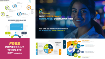 Free PowerPoint Template for Business Plan with Morph Transition