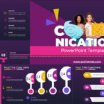 free communication infographics for powerpoint
