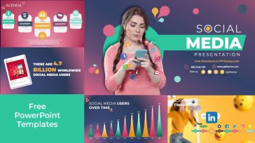 social media powerpoint presentation by ppthemes