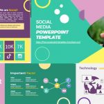 Preview images social media powerpoint templates