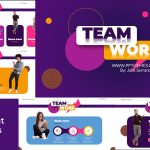 Teamwork PowerPoint Template | Interactive with Morph Transition